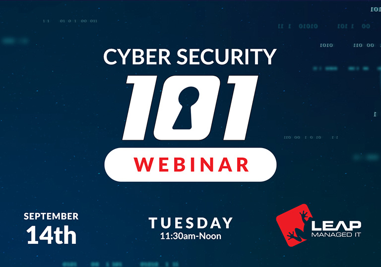 Indianapolis Cyber Security 101 Webinar